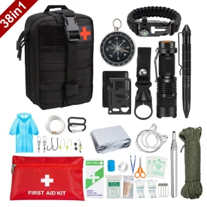 38 in 1 Survival Military First Aid Kit