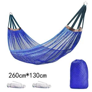 Portable Ice Silk Mesh Hammock Load-bearing 200KG